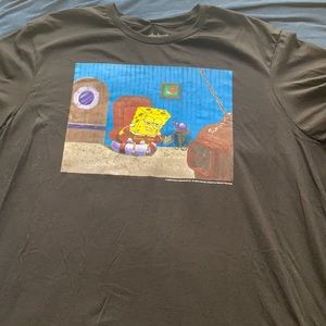 Black Spongebob T- Shirt.